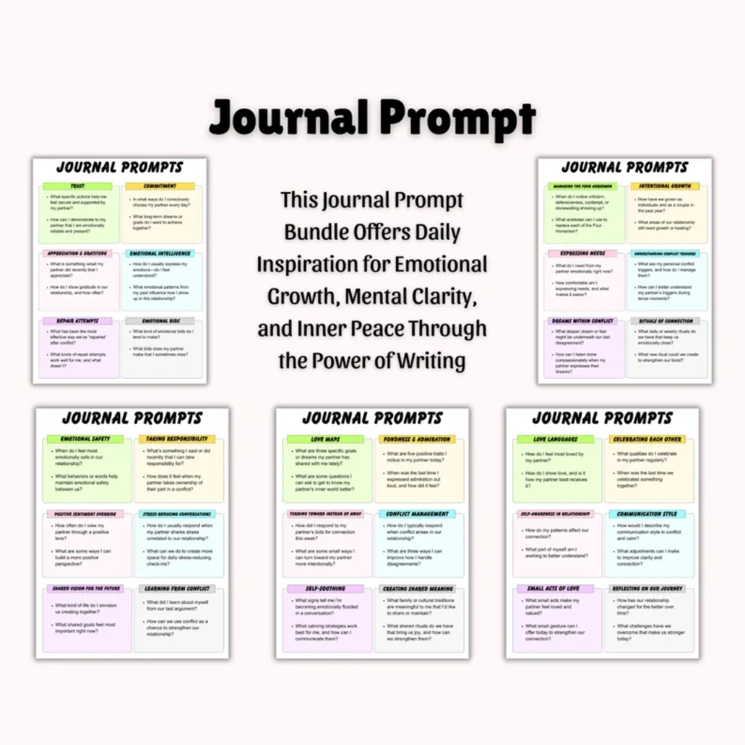 Gottman Method Complete Guide, Couples & Relationships, Gottman Communication Tools, Four Horsemen, Therapeutic Questions