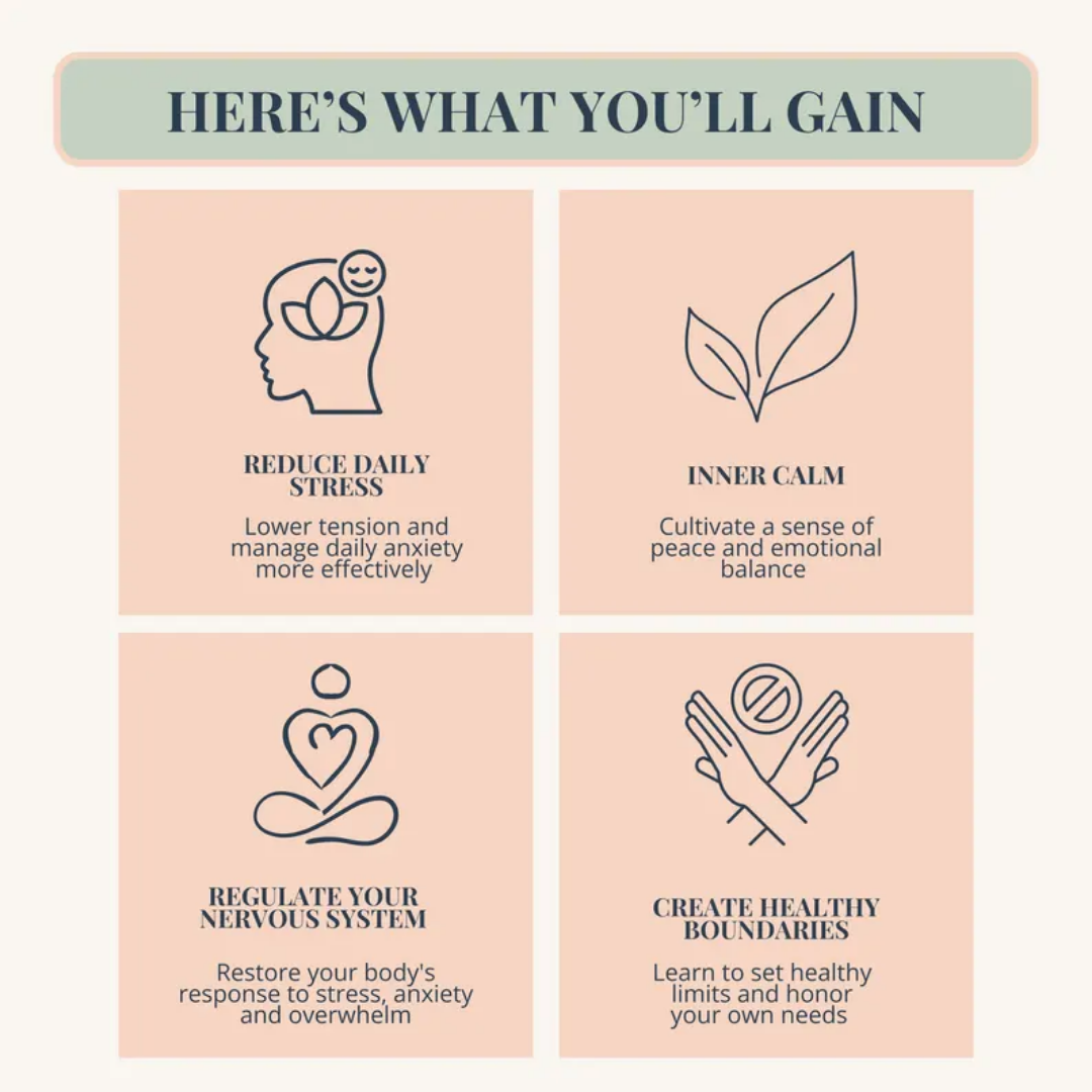 Nervous System Regulation Workbook, Polyvagal Theory, Somatic Exercises, Anxiety Relief, Grounding Techniques, Window of Tolerance, Stress Relief